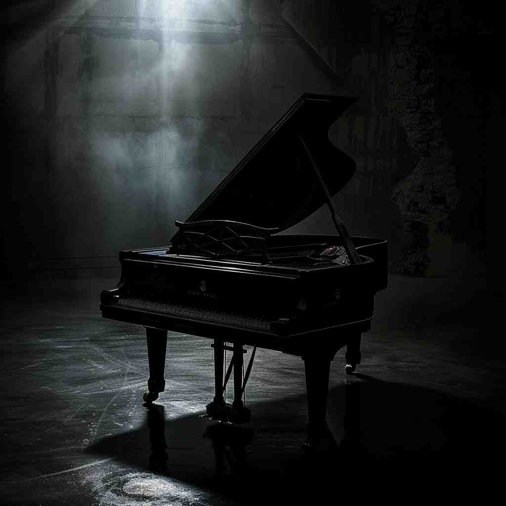 シリアス・ダークピアノ（重厚・真面目な場面用）