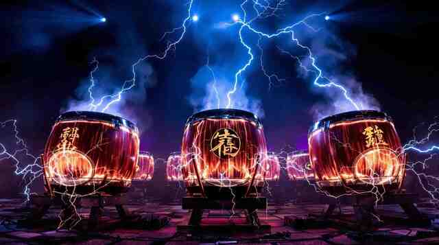 和太鼓・戦闘律動（迫力・緊張・戦闘・鼓動用）