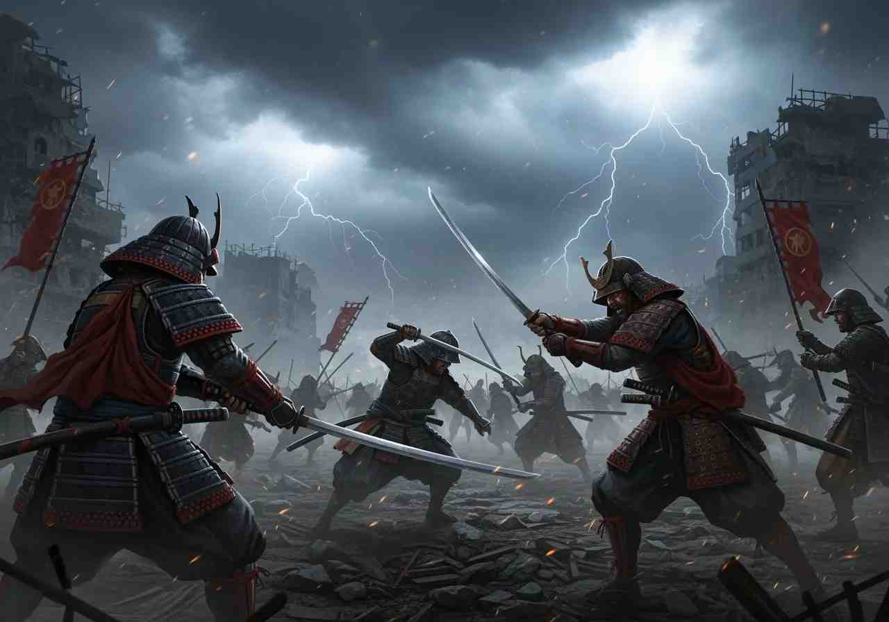 シネマティック和風バトル（大迫力の戦闘・アクション用）