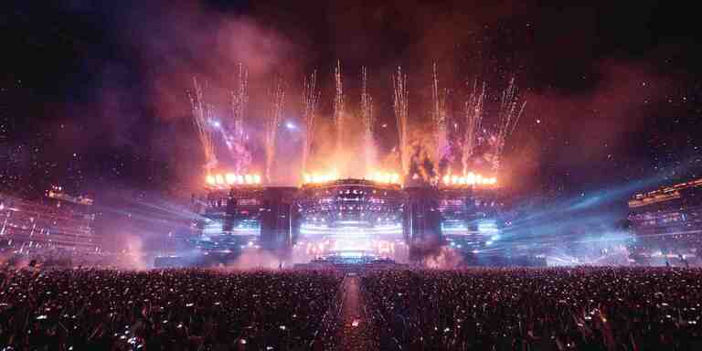 エレクトロニック・パーティー（現代のフェス・イベント用）